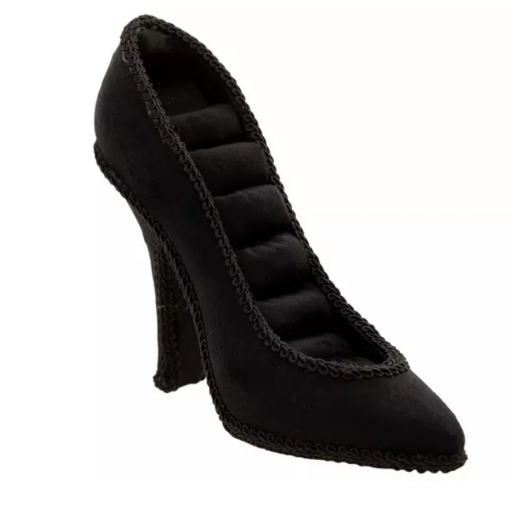 Hobby Lobby Velvet High Heel Ring Holder- Ring